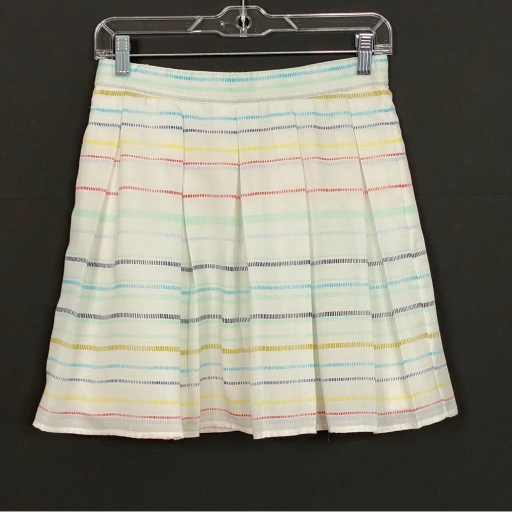 Armani Exchanged Striped Multicolor Skirt Size 4 - Picture 7 of 9